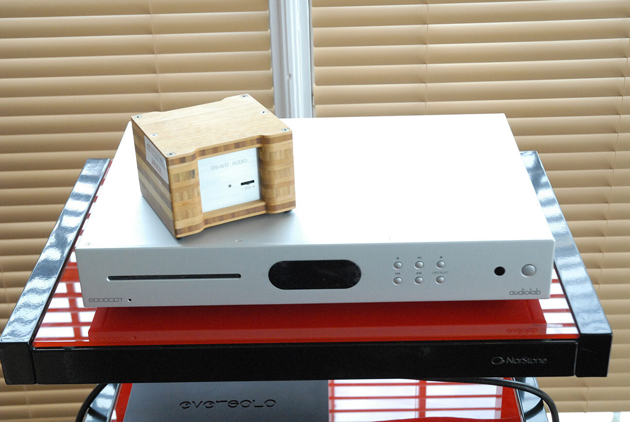 Audiolab cd transport Tri-Art dac