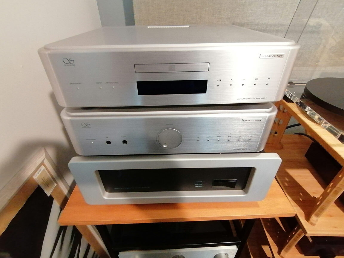 Shanling vacuum tube cd player